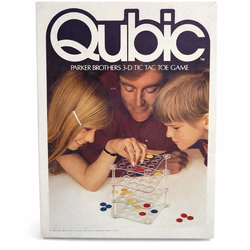 Qubic 3-D Tic Tac Toe Game (1972)